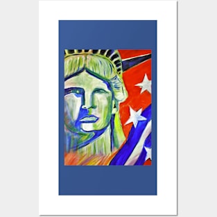 Lady Liberty - Shades of Max Posters and Art